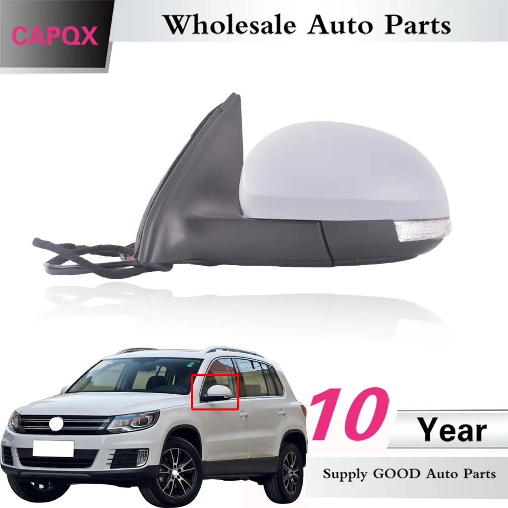Кабель CAPQX 6/2010 для VW Tiguan 2016 внешнее зеркало заднего вида в сборе с подогревом