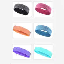 Головные повязки для йоги спортивная эластичная повязка на голову спортивный принадлежности для йоги танец Байкер широкая головная повязка стрейч-лента, лента для волос дропшиппинг