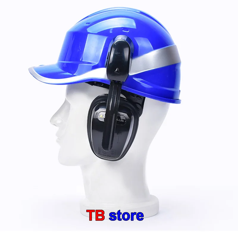 Capacete de Isolamento Capacete de Capacete de Isolamento Prevenção de Ruído Delta Plus Capacete de 103008 Orelha-gancho Earmuffs 33db Proteção Integrada 102020 Abs 8 Segurança e Proteção