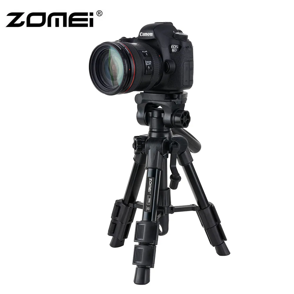 

Zomei Q100 20" 3-way Fluid Head Mini Table Top Tripod for Canon Nikon Sony Pentax SLR DSLR Camera Camcorder with Carrying Bag