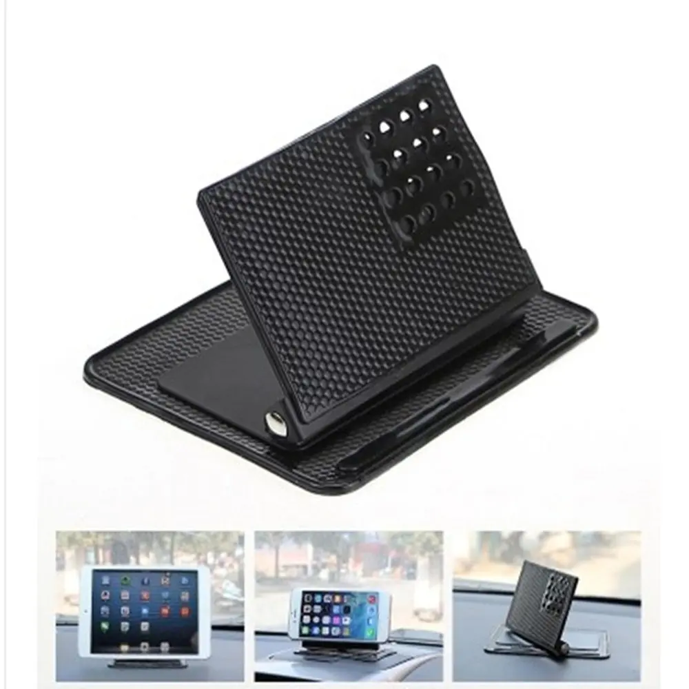 

Anti-Slip Silicone Automobile Car Smartphone Holder Organizer GPS Navigation Mobile Phone Storage Box Container Box