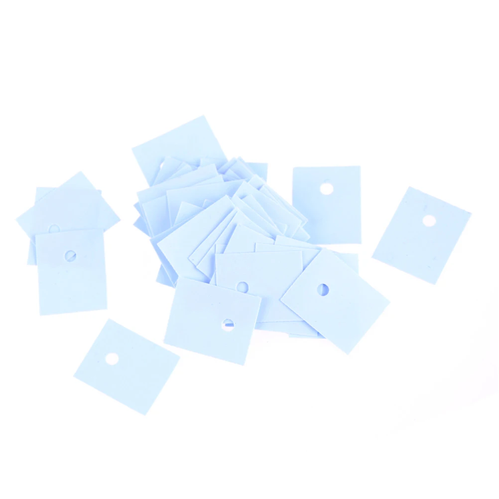 

50 PCS TO-3P Transistor Insulation Pad Sheet Silicone Insulator 26mmx20mmx0.3mm