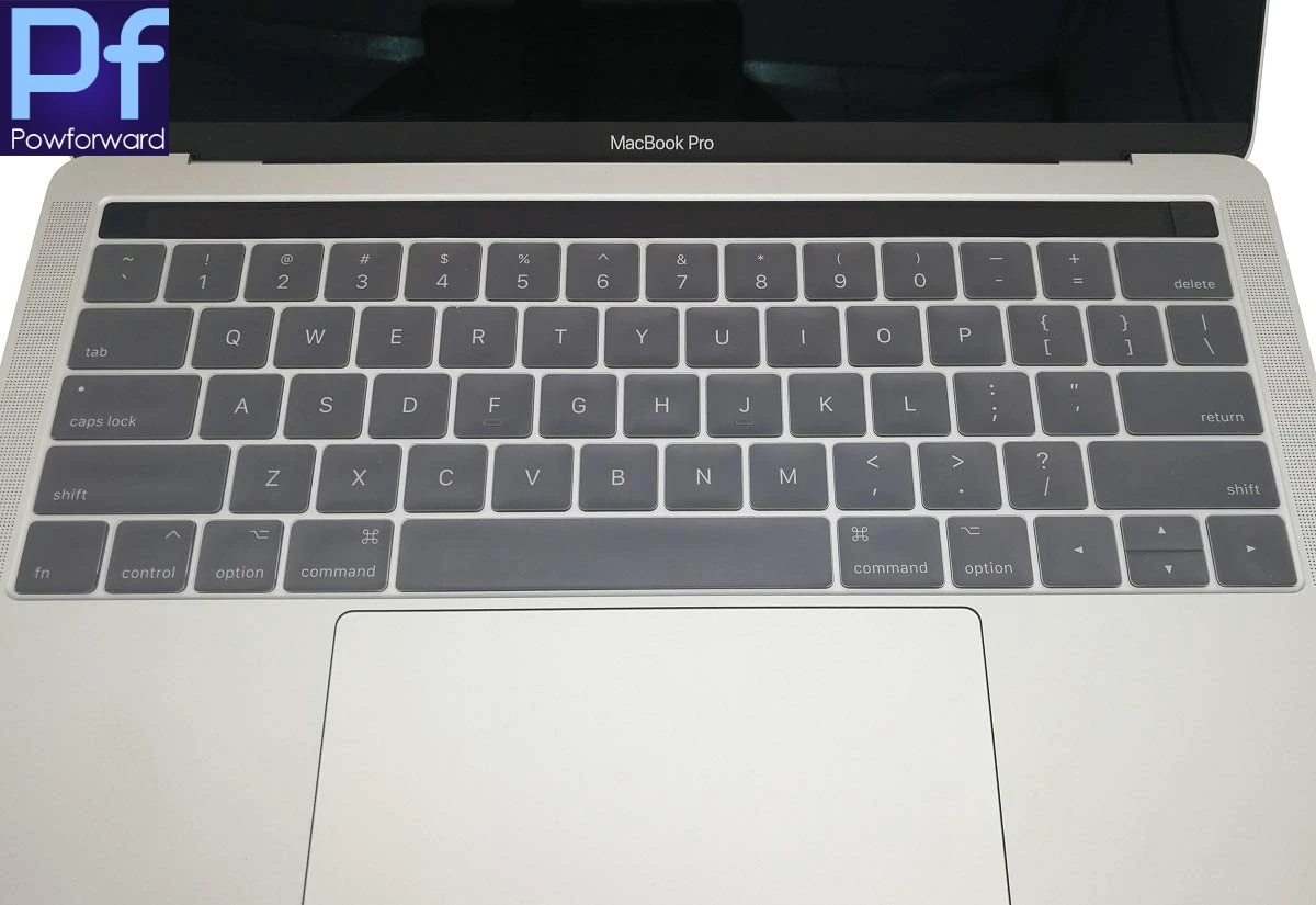 Для MacBook Pro с Touch Bar 1" и 15" A1706 A1707 A1989 A1990 силиконовый чехол протектор