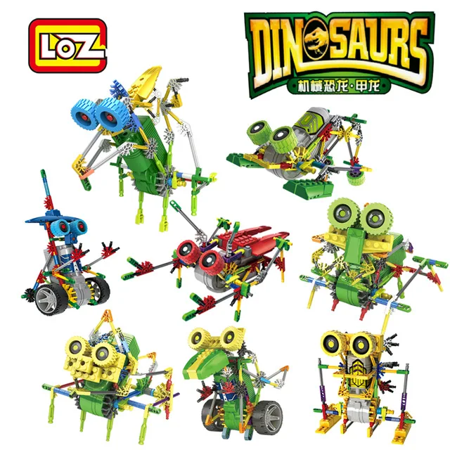 

LOZ Electric Robotic Toys Motor Building Blocks Dinosaur Animals Educational Toy Offical Authorized Distributer