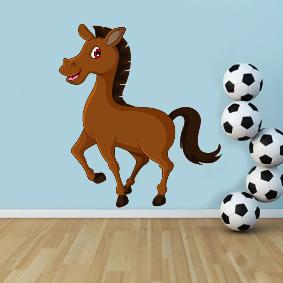 

Cute Farms Sheep Goats Pigs Horses Color Wall Stickers Cartoon Animals Kids Toys Nursery 3d Wallpaper For Children Rooms