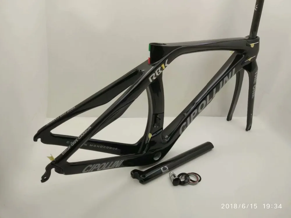 

2018 carbon road frameset NK1KT1100 carbon bike frame 3K1K carbon road bike frame carbono racing bicycle frames XDB free customs