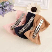 Корейский стиль женский большой бант конский хвост держатель заколка для волос заколка