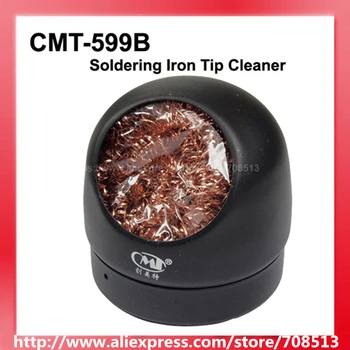 

CMT-599B Anti-static Soldering Iron Tip Cleaner with Stand - Black ( 1 pc )