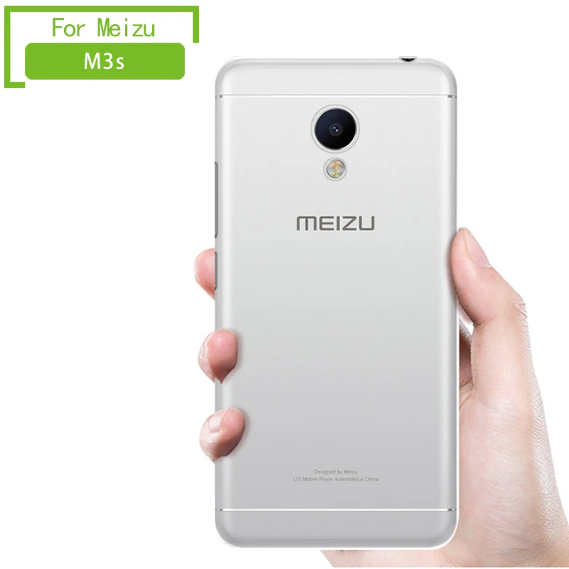 Чехол для meizu m3s tpu задняя крышка m 3 s мягкая прозрачная силиконовая аксессуары