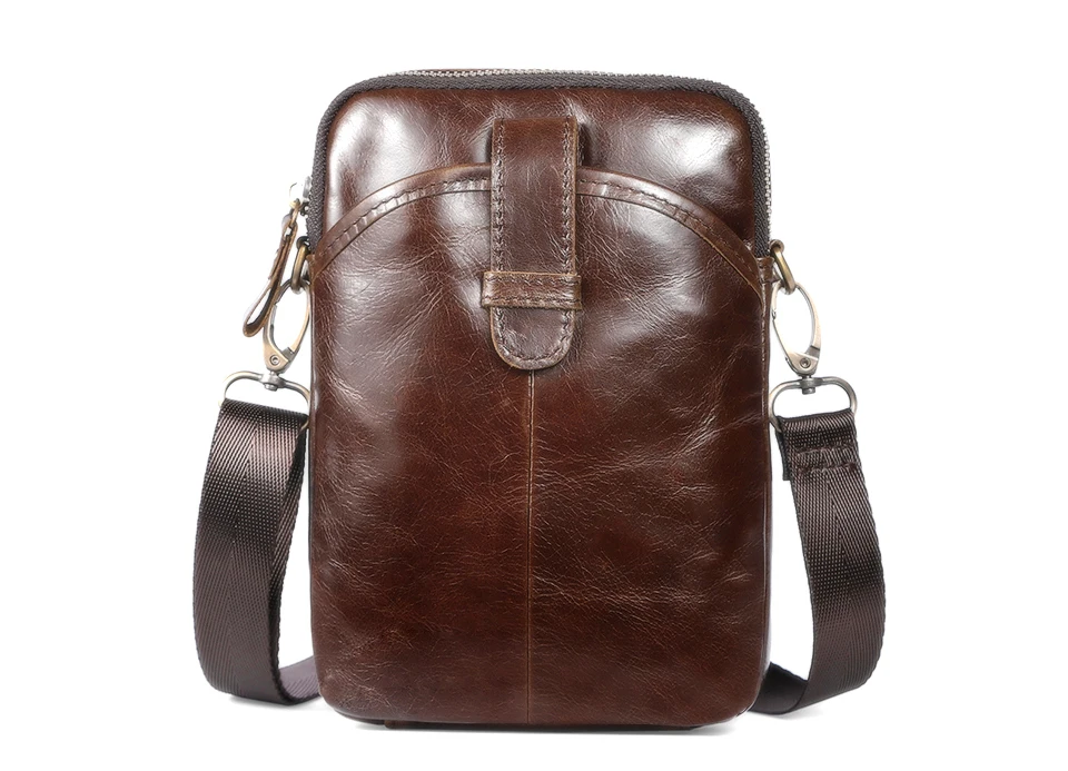 WESTAL натуральная кожа сумка мужская сумка на плечо поясная сумка Талия пакеты Малый heuptas чехол для человек crossbody дизайн 8322