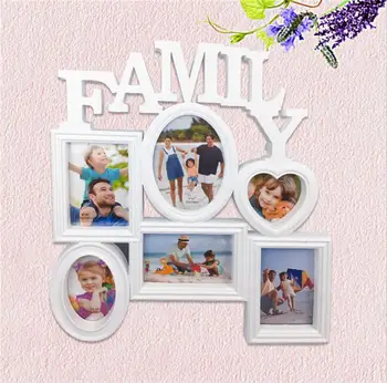 

New Collage Picture Frame 6 Openings Family Hanging Picture Frame Photo Frame For Wall Decor Gift To Family