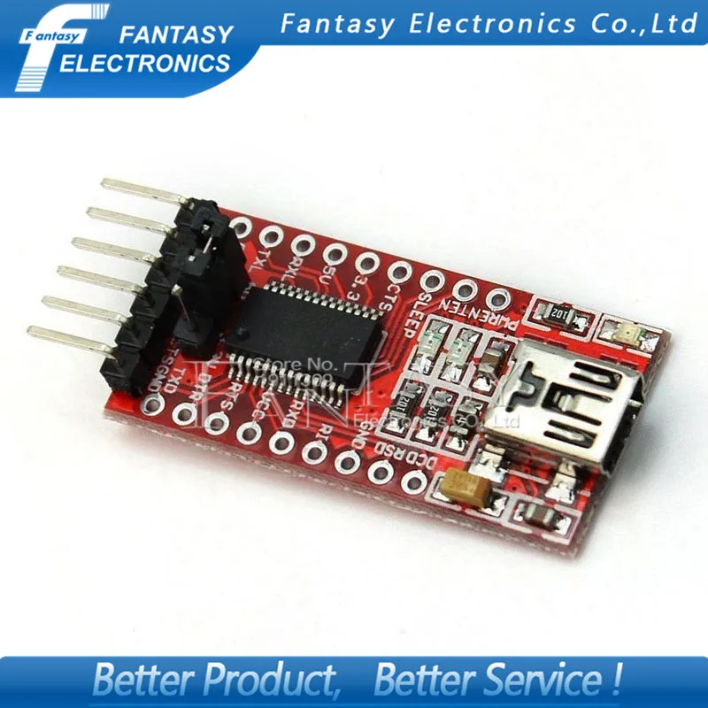 

1pcs FT232RL FTDI USB to TTL Serial Adapter Module for Mini Port 3.3V 5V new