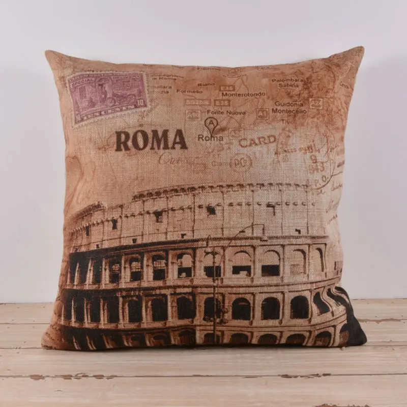 Чехол LINKWELL для подушки 45x45 см в стиле ретро|case ipod touch 1g|cushion headcushion envelope |