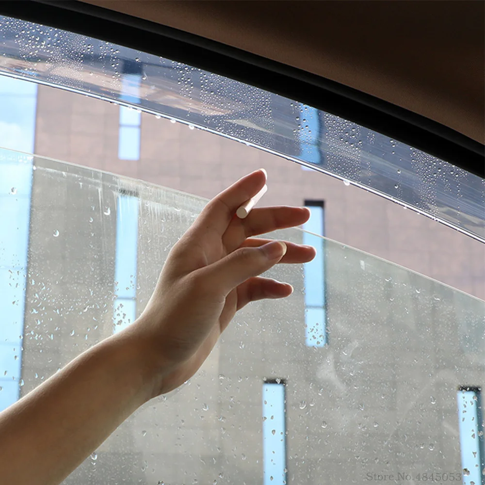 Подходит для Mitsubishi Outlander окно козырек дефлектор защита от дождя, защита от солнца гвардии отражатель приюты Чехлы 4 предмета в комплекте