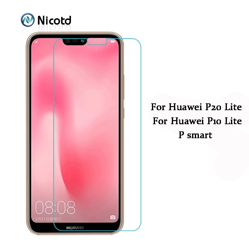 Пленка из закаленного стекла для Huawei P smart Y9 2018 2019 P20 Lite 2.5D Защита экрана P10 Plus Pro