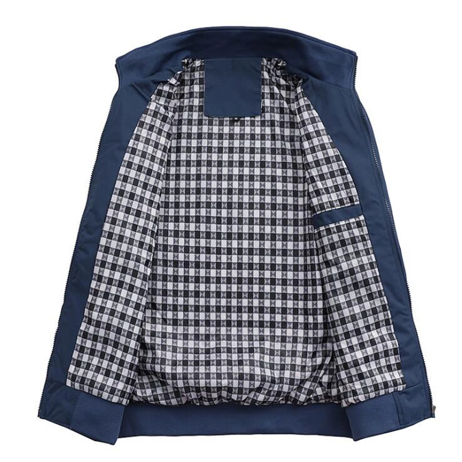New 2019 Spring Jacket Men Fashion Casual Loose Jacket Sportswear Bomber Jacket Mens Coats Plus Size M- 5XL
