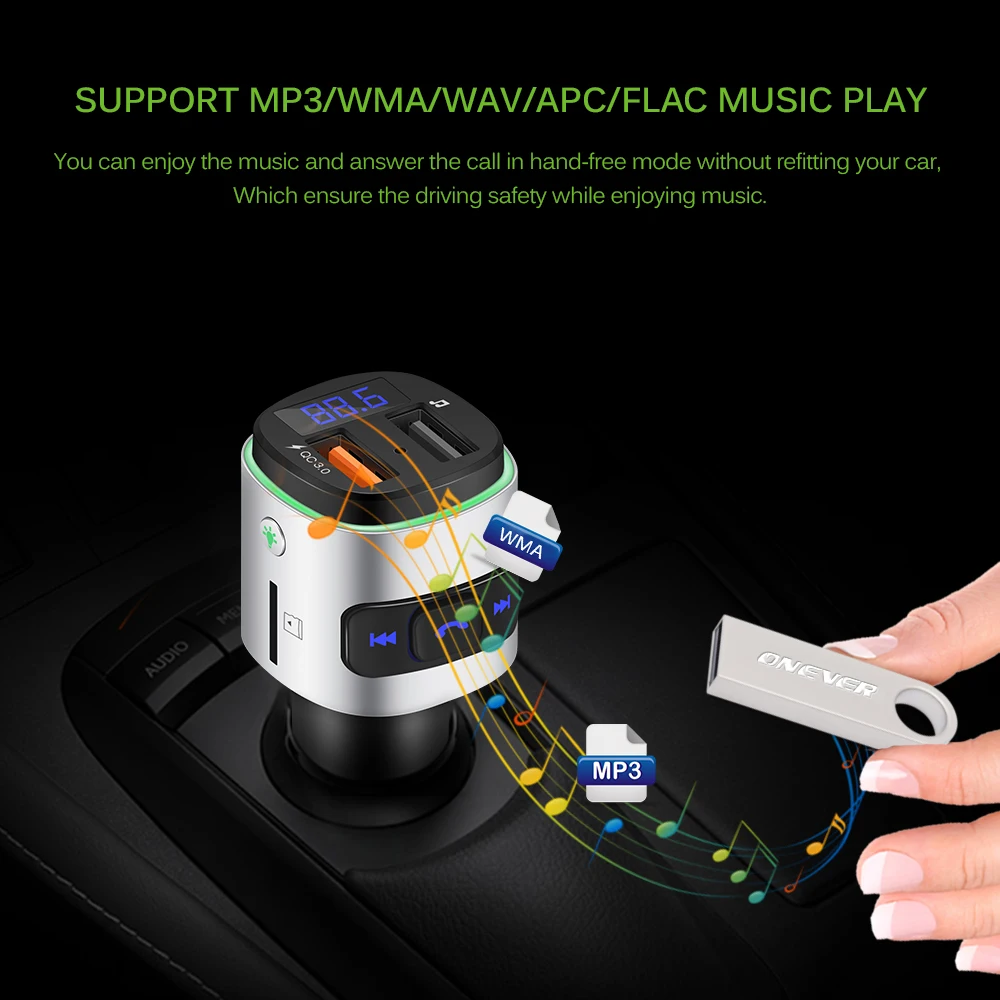 fm transmitter bluetooth car