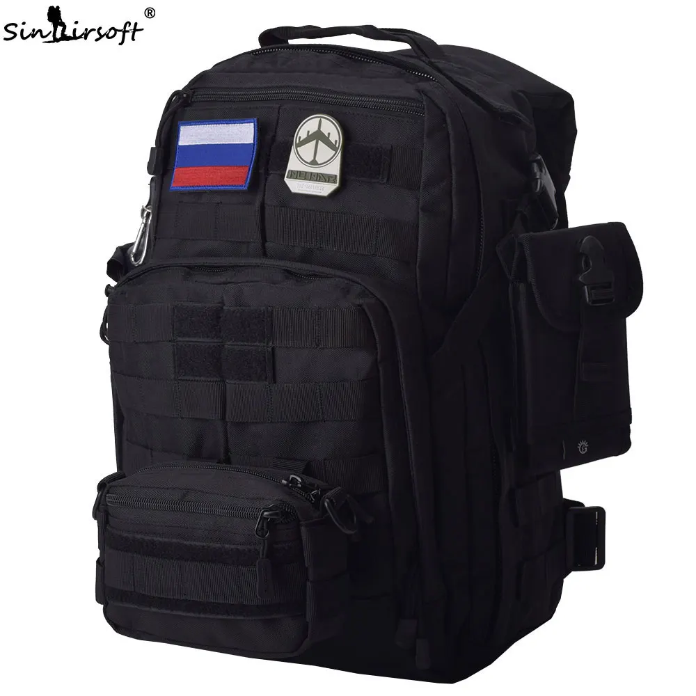 Sinairsoft 30l тактический рюкзак 14 дюйм(ов) ноутбука 600D Оксфорд ткань Молл рюкзак Открытый Спорт Отдых Пеший Туризм Сумки для рыбалки