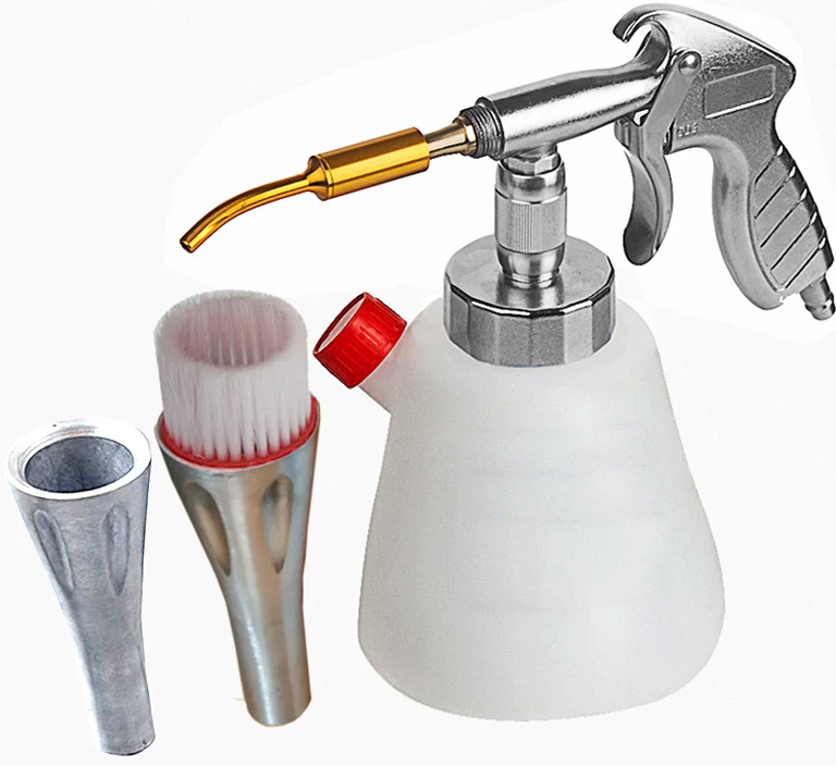 

Air Car Cleaning Gun Pneumatic Car Tool Dry Cleaner Tornador Apparatus With Metal Bearing Turbo Twister
