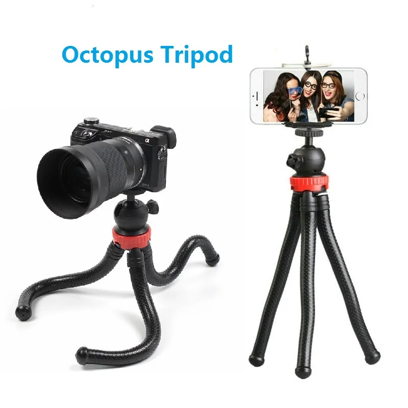 

JOYTOP Portable Tripod Mini Travel Flexible Octopus Mobile Phone Tripod For iPhone DSLR Digital Camera Nikon Gopro