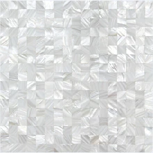 11 шт. чистый белый квадратный мозаичный фон для ванной комнаты, кухни, облицовки стен