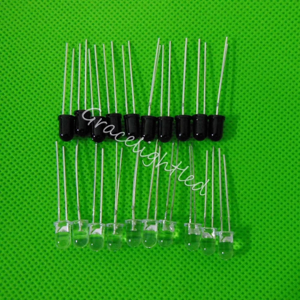 

10-1000pcs 5mm 940nm IR LED Assorted Infrared Emitter And IR Receiver Diodes LED Diode LED Lamp