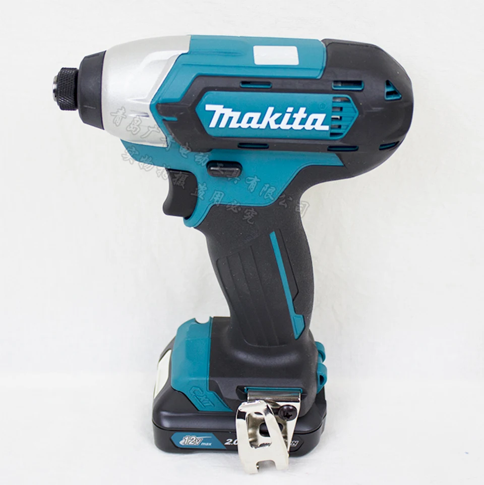 Новая японская аккумуляторная отвертка Makita TD110DWAE, Электрическая отвертка, 12 В, двойная литиевая батарея 110N. m, 3500ipm, 2600 об/мин