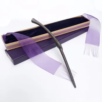 

New Arrive Metal/Iron Core Bellatrix Lestrange Magic Wand/ Harry Magical Wand/ Elegant Ribbon Gift Box Packing