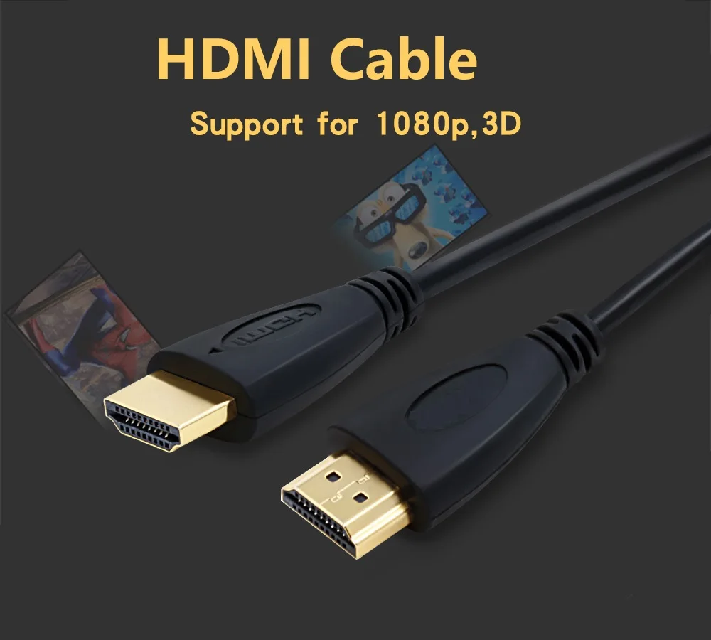 Кабель HDMI 2,0 4K HDMI адаптер кабель «Папа-папа» 1 м 2 м 3 м 5 м 10 м кабель HDMI поддерживает Ethernet 1080p для HDTV lcd Xbox PS3 Xbox