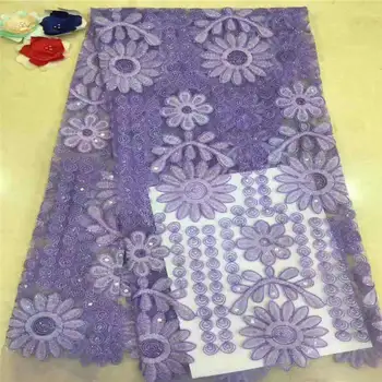 

2019 New Design African Swiss Voile Lace High Quality African Laces Fabric For Wedding Dress Nigerian Laces Fabrics with Stones