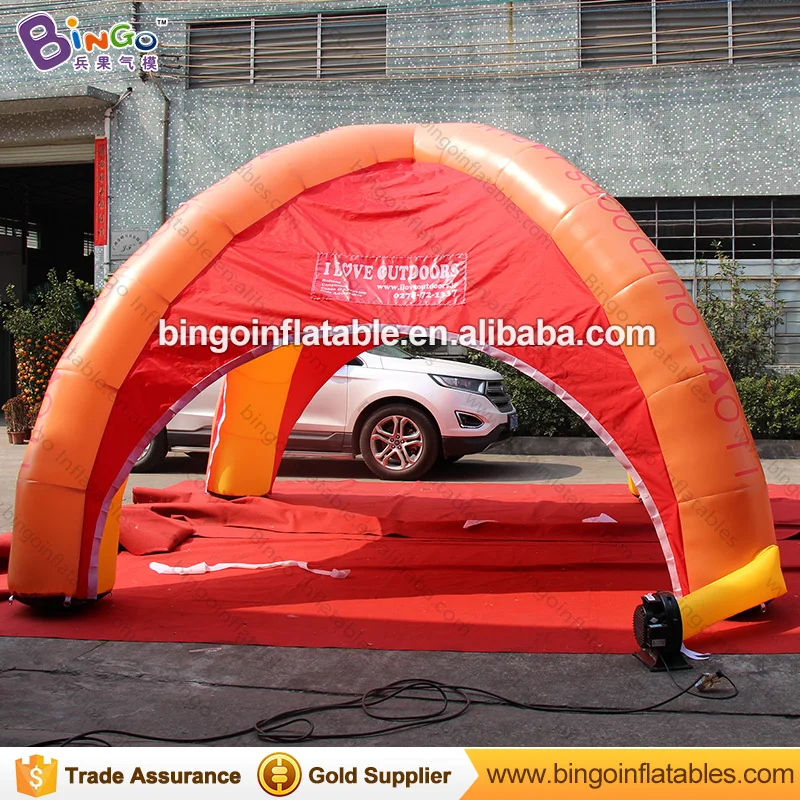  Removable Covers Spider Dome Tent 4M Inflatables Garden Igloo Tents for Events Inflatable Yurt Tent