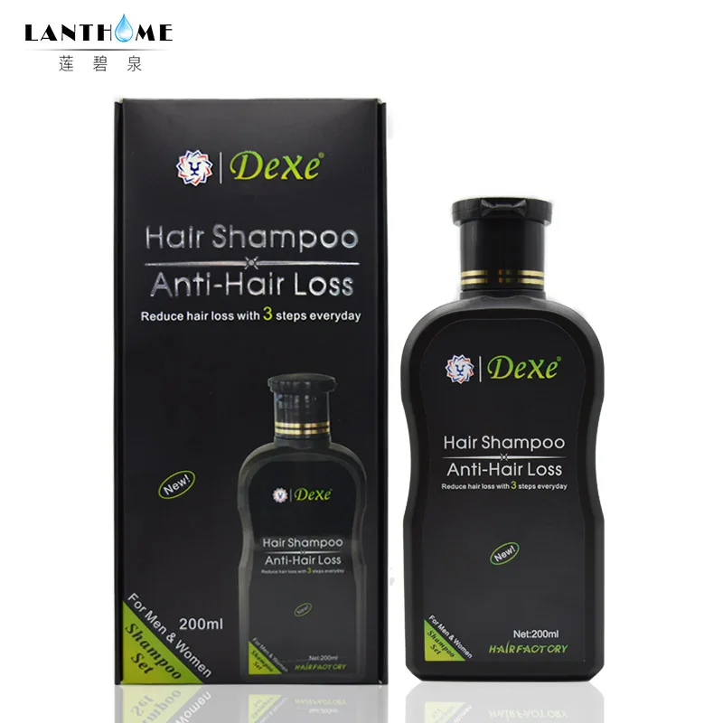 

2PCS Dexe 200ml Anti-hair Loss Shampoo Professional Growth Prevent Treatment Thick
