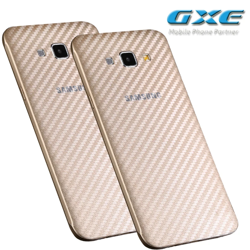 

3D Carbon Fibre Skin Sticker (Not Tempered Glass, Not Matte Glass)Back Film For Samsung Galaxy J7 Prime J5 J3 J2 J1 2016 J7Prime