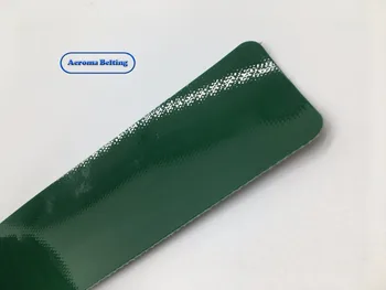 

1.0 mm thicknesss High tensile PVC conveyor belt surface smooth bottom fabric