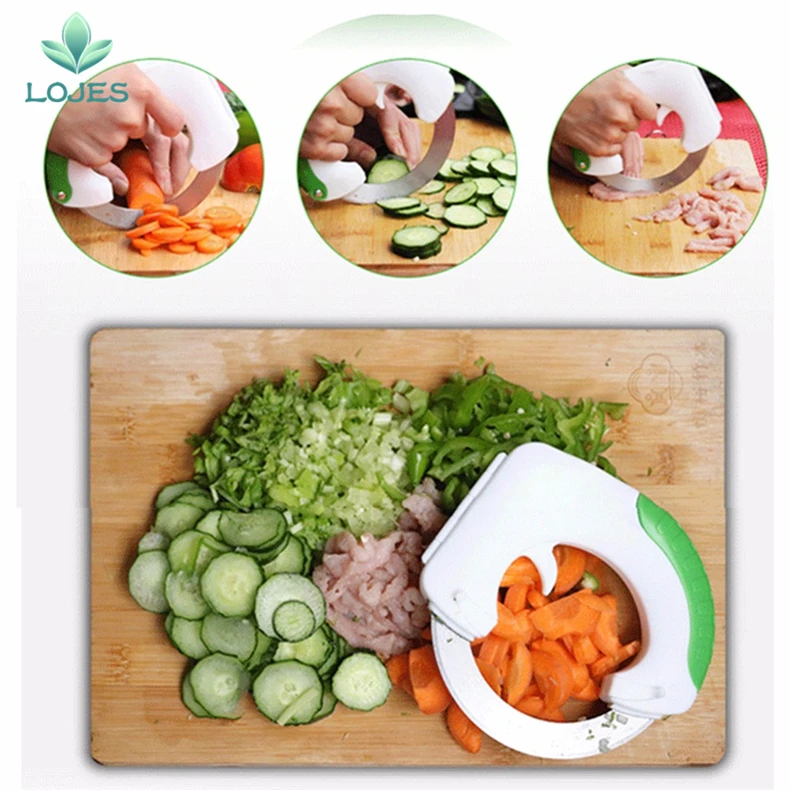

Multifunctional Stainless Steel Round Wheel Knife Ring chopper Vegetables Knife Meat Slicer Pizza Cutter Kitchen Knifes
