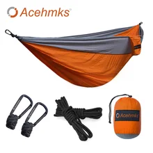 Acehmks двойной гамак большой размер гамаки для 2 человек спальная кровать Открытый Кемпинг качели Портативный Сверхлегкий дизайн 300*200 см