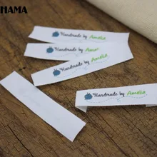 Пользовательские плоские складные бирки/брендовые этикетки, Пришивные бирки, бирки для одежды на заказ, Именные Бирки, Wewing этикетки ручной работы(MD016