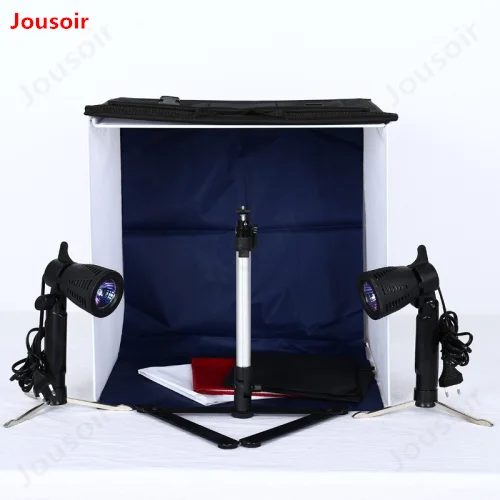 16inchx16inchx16inch 40cm*40cm*40cm Photo Studio Photography Shooting Light Square Tent Soft Box+portable bag+ 4 Backdrops CD15