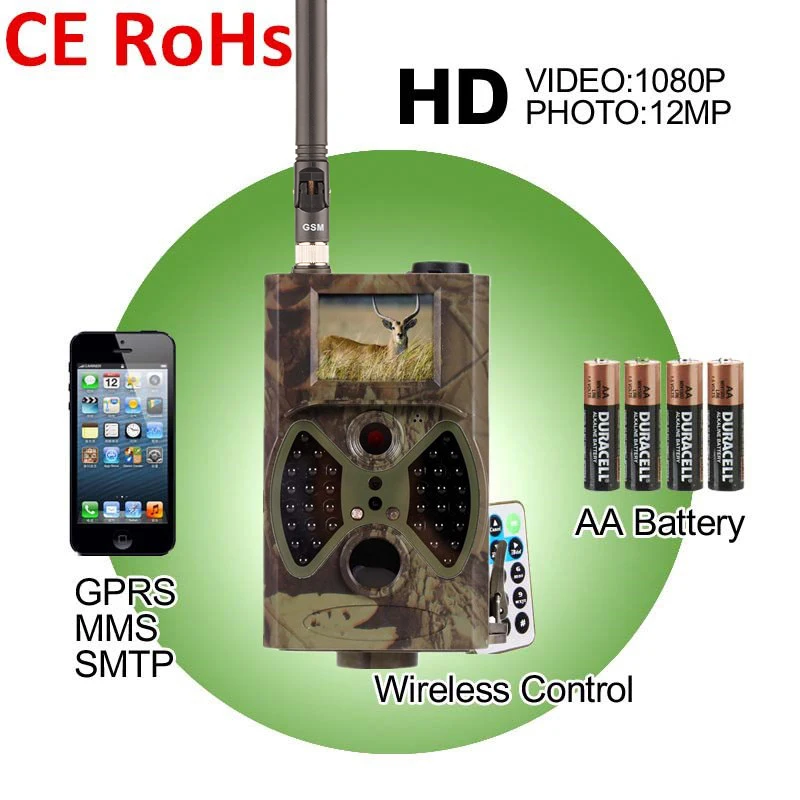 Wildlife Hunting trail camera HC 300M 2 TFT IR Hunting Camera LCD Screen wildlife detector Night vision wild camera (162)