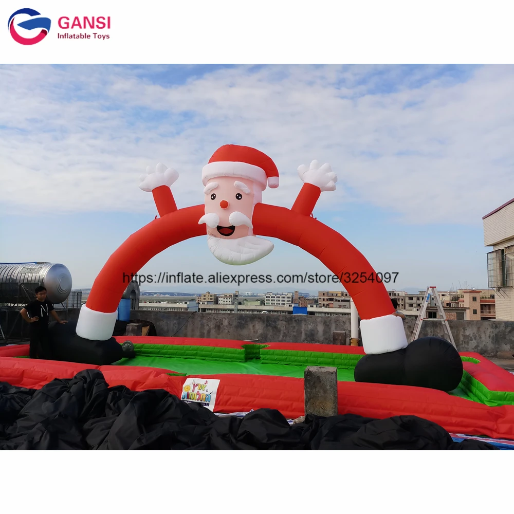 inflatable christmas arch08