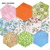 100Pcs/Lot Random Shabby Chic Cotton Fabric With Hexagon Shape/Low Density&Thin Fabric For Quilting&Sewing Material/Mix Designs ► Photo 3/6