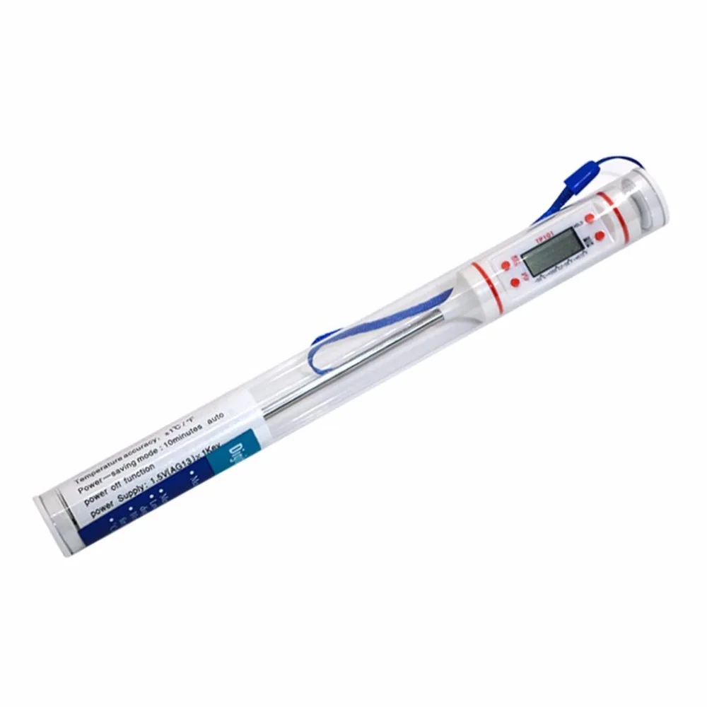 

Stylish Thermometer LCD Display Digital Probe Cooking Thermometer Food Temperature Sensor Electronic Tool Drop Shipping
