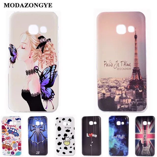 Para Samsung Galaxy A7 2017 Samsung A7 2017 3D suave TPU teléfono caso para A7 2017 caso de silicona bolsa - AliExpress