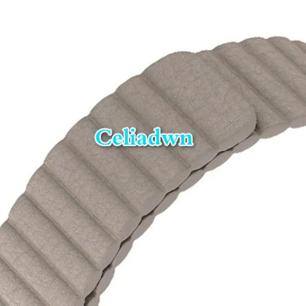 Magnetic Light Brown IWO 9 44 мм Bluetooth Watch Series 4 1:1 SmartWatch кожаный ремешок для iOS Android сердечного ритма IWO 8 обновления - Цвет: Magnetic Light Brown