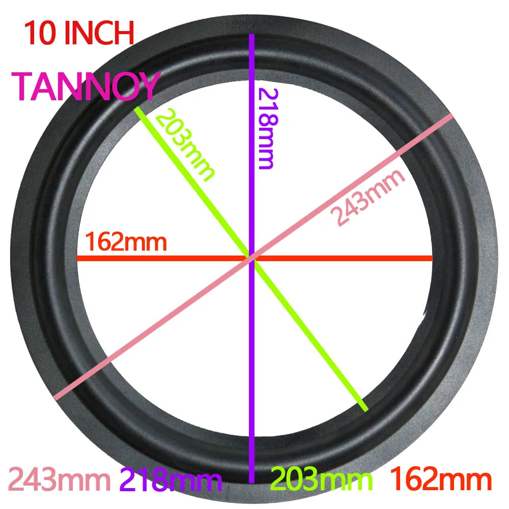 TANNOY 10 INCH Woofer Bass Speaker Repair Parts Accessories Rubber Surround Edge Folding Sponge