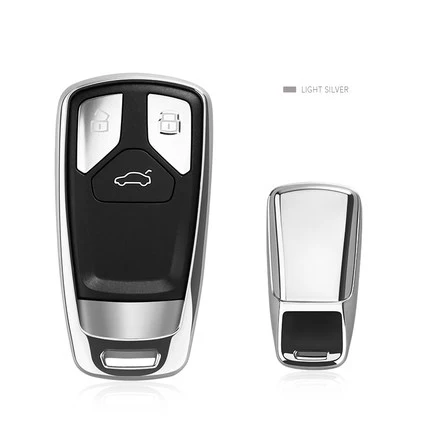 Автомобильный ключ чехол TPU автомобильный Стайлинг ключ чехол для AUDI A4 B9 Q5 Q7 TT TTS s 8 s 2016 2017 автомобиль без ключа дистанционного автомобиля