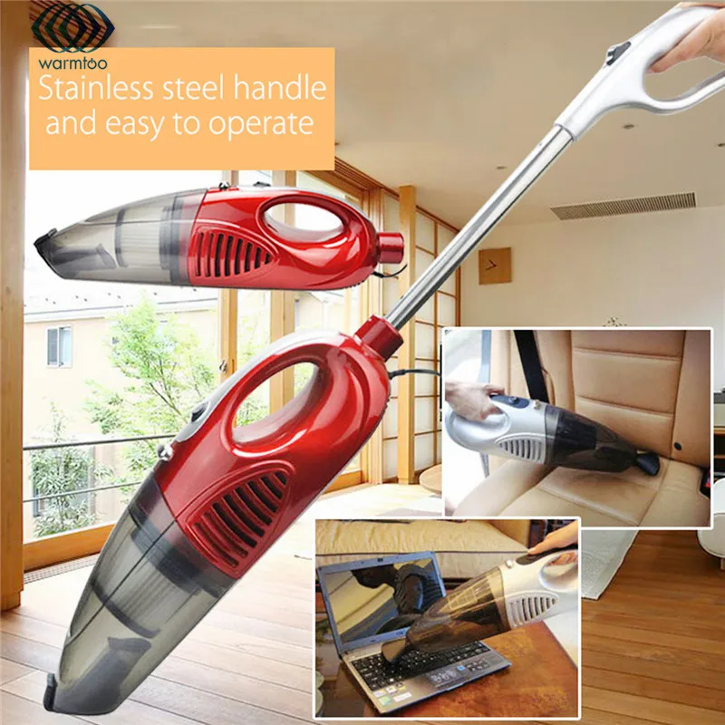

1200W EU Plug 220V 2 in 1 Lightweight Handheld Upright Bagless Home Vehicle Trunk Car Vacuum Cleaner Kit Cleaning Supplies