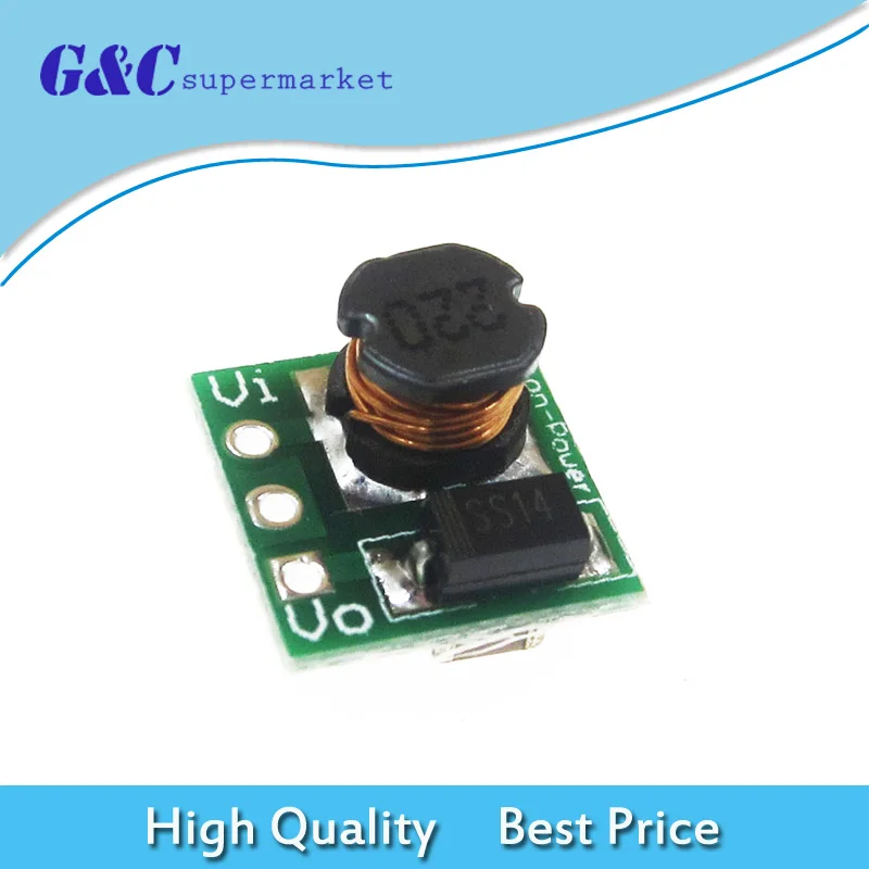 

DC-DC 1V 1.2V 1.5V 1.8V 2.5V 3V to DC 3.3V Boost Power Supply Converter Module