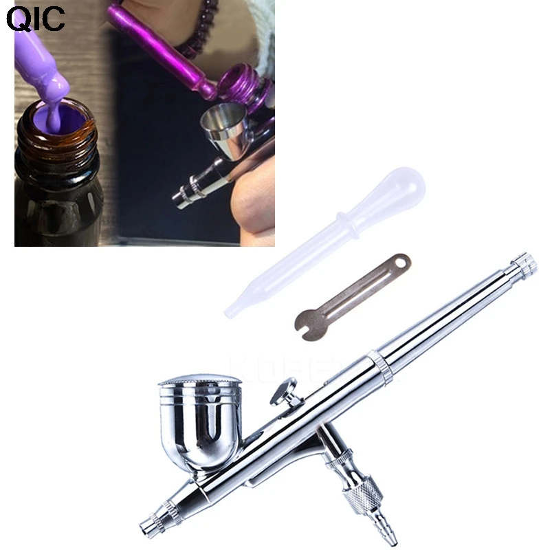 

0.2mm Spray Gun Mini Air Paint Multi Function Dual Action Spray Gun Novetly Airbrush Car Aerograph Artwork Nail Cake Decorating