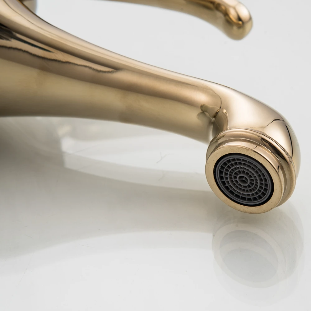 Artistic Bathroom Vessel Sink Faucet Basin Faucet Deck Mounted Bathroom Kitchen Mixer Tap Hot Cold Tap Torneira Banheiro6